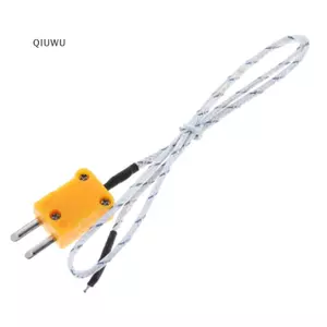 Cảm biến đầu dò cặp nhiệt điện loại QIUWU 1M K cho nhiệt kế kỹ thuật số Nhiệt độ loạiK.