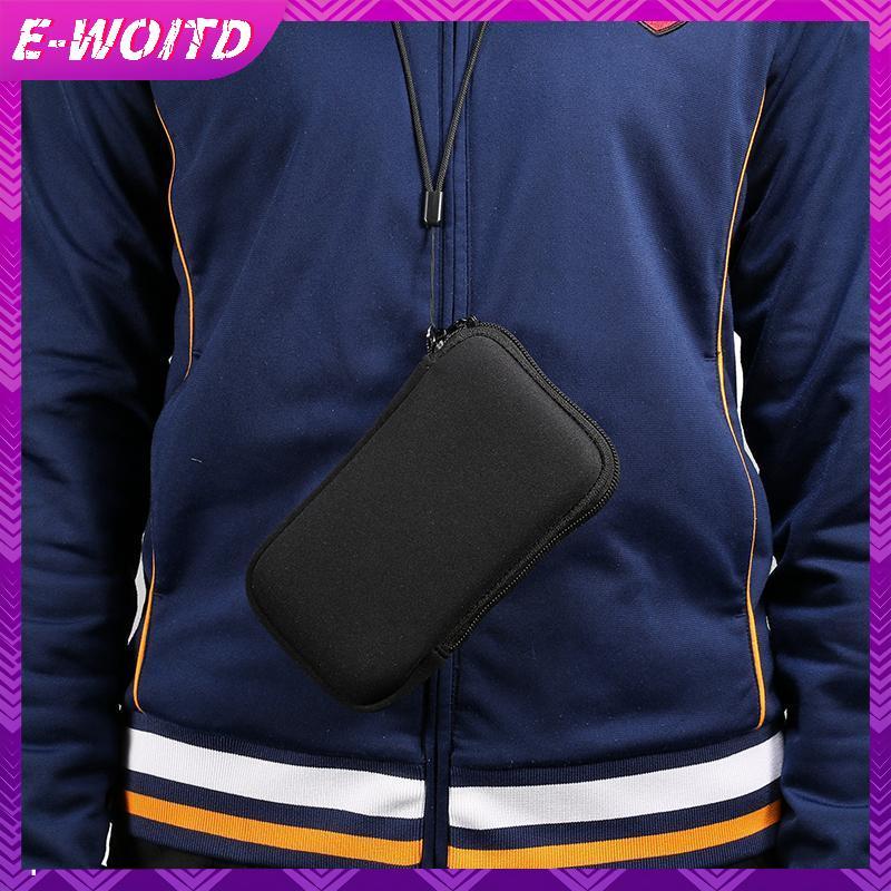E-WOITD Đa Năng Neoprene Túi Điện Thoại Mềm Nhẹ Dây Kéo Túi Chống Xẻng Cho Văn Phòng Và Gia Đình Sử Dụng E-WOITD