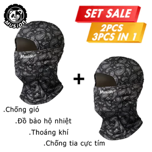 Mặt nạ thể thao full face thoáng khí, phù hợp đi xe đạp và trượt tuyết
