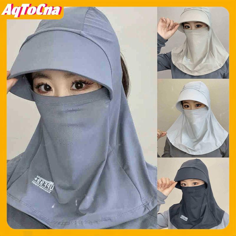Balaclava nam nữ AqToCna chống nắng/tia UV thoáng khí, phù hợp cho xe đạp, xe máy và câu cá
