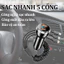 Bộ sạc ô tô đa năng 5 trong 1, kèm dây sạc 3 đầu, tương thích cao, dùng cho điện thoại, máy tính bảng, máy ảnh