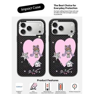CASECASE X Ngôi Sao Kitty Ốp Lưng Máy Ảnh Trắng Vòng Phiên Bản Mờ Đen Cứng Hút Từ Tính Tác Động Dành Cho Apple IPhone 13 14 15 16 17 Pro Max Air Plus Có Hộp