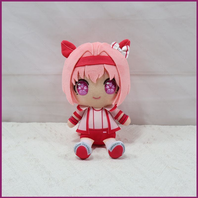 YT4 Uma Musume Pretty Derby Haru Urara Plushie Kawaii Bông Sang Trọng Đồng Hành Búp Bê