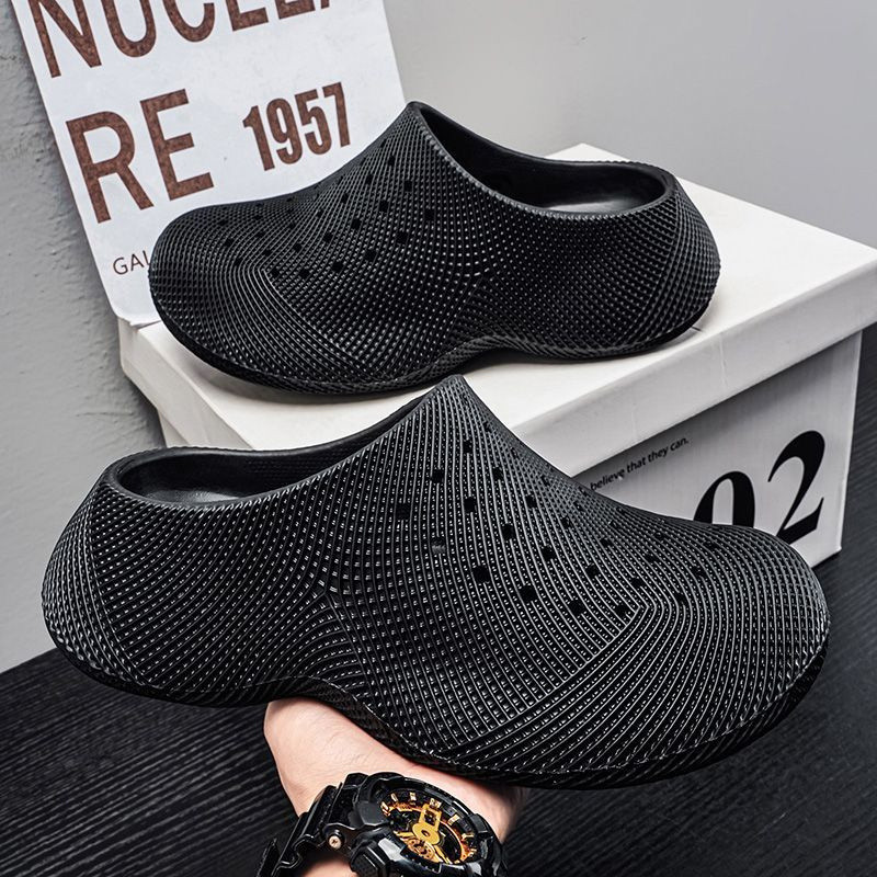 ASHALI Giày Sandal Đệm Không Khí Đế Dày Nam Mùa Hè Mặc Ngoài Chống Trơn Trượt Chống Sốc Thoáng Khí | BigBuy360 - bigbuy360.vn