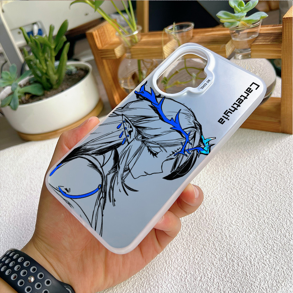 Dành Cho POCO X8 Pro Max X7 X6 X5 F8 Ultra F8 Pro F7 F6 Pro F5 "Sóng Gió" WUWA Cartethysia Micro Matte Vỏ Điện Thoại Cứng Chống Sốc POCO Cover