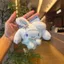 Sanrio Hello Kitty My Melody Cinnamoroll Thỏ Tuyết Phong Cách Nhật Bản Sang Trọng Túi Búp Bê Trắng Quyến Rũ