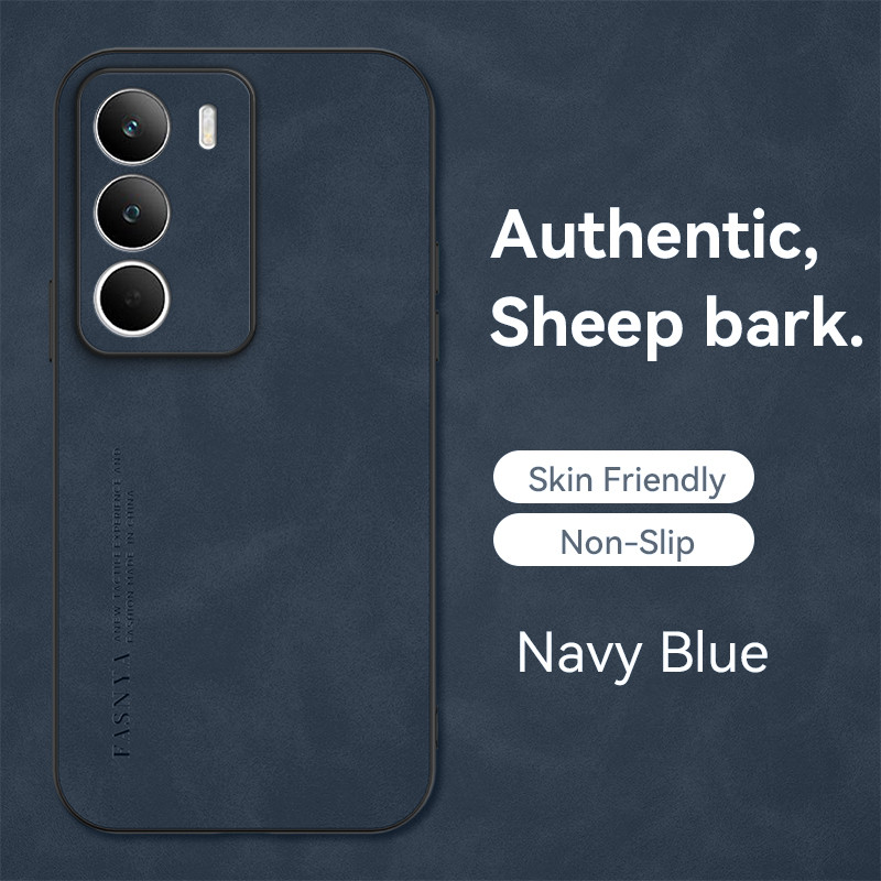 Ốp lưng Realme 14X 5G Vỏ da cừu sang trọng cho Ốp điện thoại Realme 14X 5G