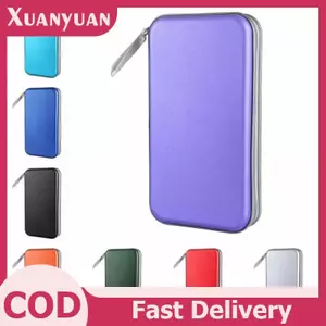 XUAN 80 Tờ CD DVD Mang Theo Bao Đựng Đĩa Đựng CD Tay Ví Album Hộp Cứng Gói Nhựa Đĩa DVD Đĩa VN