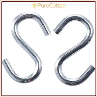[Còn hàng] PURECOTTON0 2 chiếc Móc xoay võng 2,75in, Dung tích chịu lực 70mm / 2,75in: 300 (kg) Móc chữ S hạng nặng, Móc treo tiện ích mạ kẽm bằng sắt bền