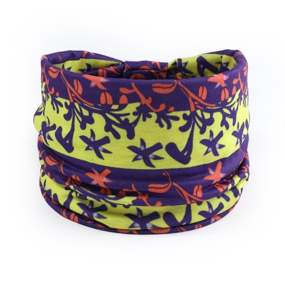 TRACEILLOIAN Yoga Sport Headband, Vintage Thắt Lưng Co Giãn Turban, Thời Trang Rộng Vành Bohemian Bướm Cotton Khăn Tóc