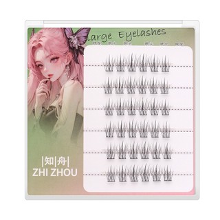 [Bộ sưu tập lông mi keo 6 hàng] Lông mi giả phong cách tự nhiên khác nhau