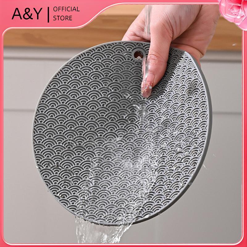Thảm bếp cảm ứng bằng silicon A & Y Bảo vệ chống cháy Tấm nướng cảm ứng Tấm bảo vệ phụ kiện nhà bếp.