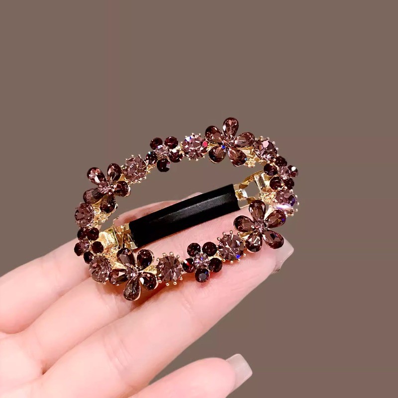 MAUROPOLI Kẹp Tóc Hình Ngôi Sao Kim Cương Giả, Thích Hợp Cho Kỳ Nghỉ và Tóc Ngắn