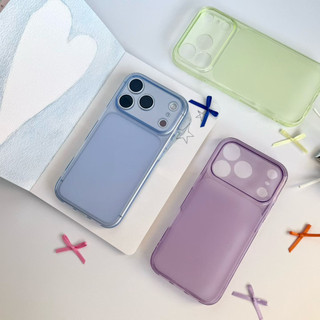 [JLK] Nâng cấp tức thì Vỏ TPU mờ sang trọng 17Pro / 17ProMax cho iPhone 13 14 15 16 17 Pro Max Bảo vệ chống sốc Vỏ mềm trong suốt