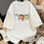 Áo thun nam nữ - Crayon Shin-chan ngắn tay - 100% cotton - Thời trang - Thoải mái và mềm mại - D020