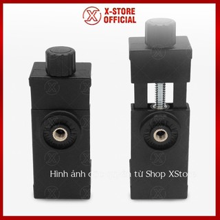 Đầu kẹp điện thoại VÍT XOÁY cho livestream, ngàm kẹp chống rung, giữ máy chắc chắn, xoay 360 độ - KDT
