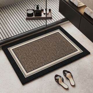 Thảm sàn phòng tắm dày, chống trơn trượt, nhanh khô, chống bụi bẩn, thấm nước, dùng cho nhà vệ sinh