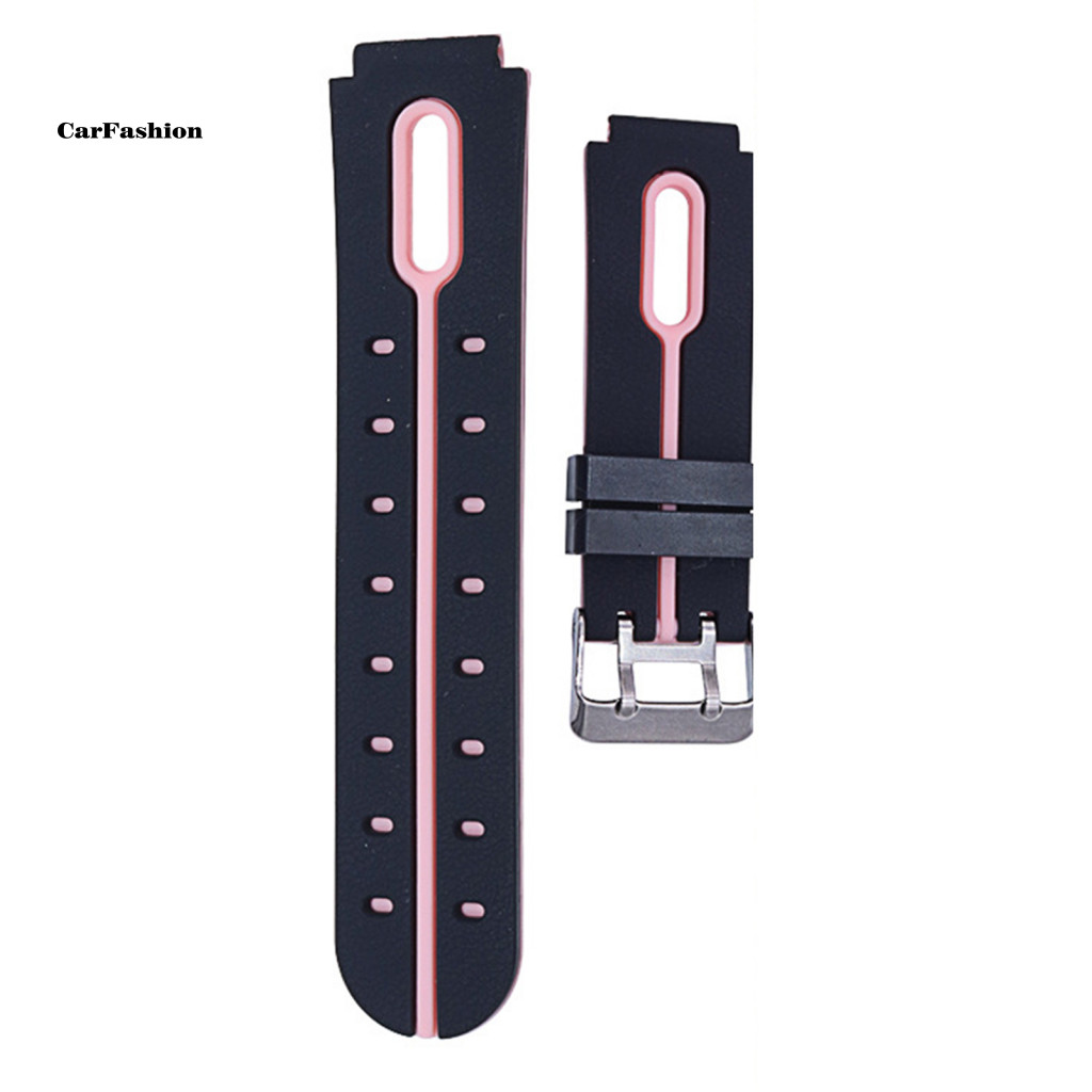 < CarFashion > Dây đeo đồng hồ silicon mềm đa năng 16mm thay thế dây đeo cổ tay cho trẻ em