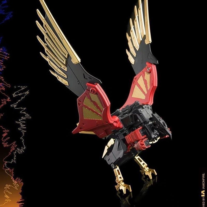 Hàng sẵn có TV-02 Dapeng Male Eagle Đồ chơi biến hình quy mô nhỏ King Kong Robot mô hình Chongyunxiao Fit Series
