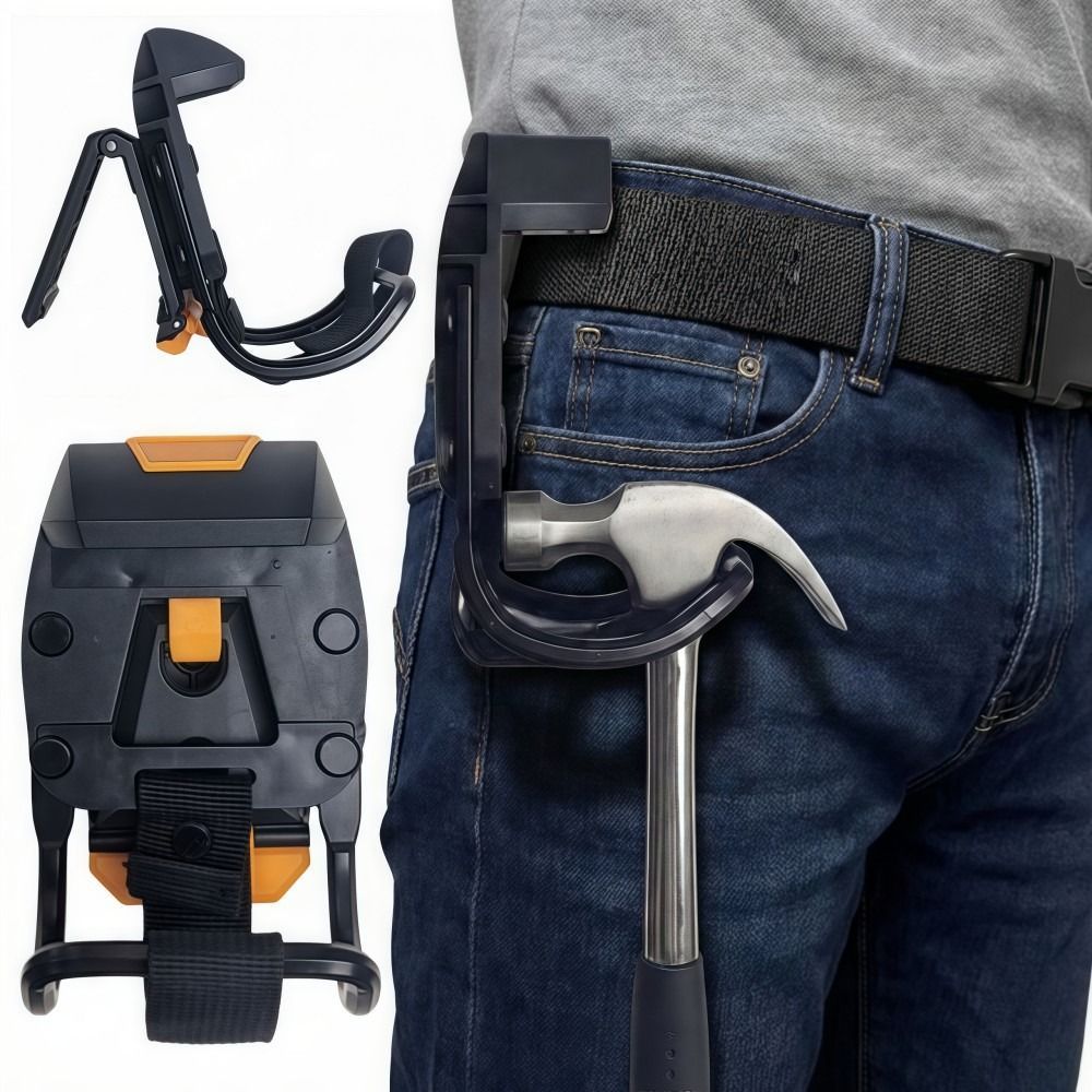 SAIA Móng Vuốt Búa Móc Treo, Nhanh Đính Kèm Chắc Chắn ABS Búa Eo Túi Kẹp, Di Động Chuyên Nghiệp Phát Hành Nhanh Đa Năng Dụng Cụ Khóa Thắt Lưng Dụng Cụ Phụ Kiện