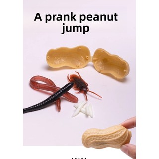 Tricky Spoof Đồ Chơi Đáng Sợ Đậu Phộng Ngộ nghĩnh Thông Hơi Côn Trùng Nhện Gián Prank Sinh Nhật