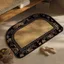 Thảm Lau Chân Giả Cói/Lanh Cao Cấp - Thảm Nhà Tắm Chống Trượt, Thấm Hút Cực Tốt Decor Bồn Rửa Mặt Sang Trọng (Mẫu Mới 2026)