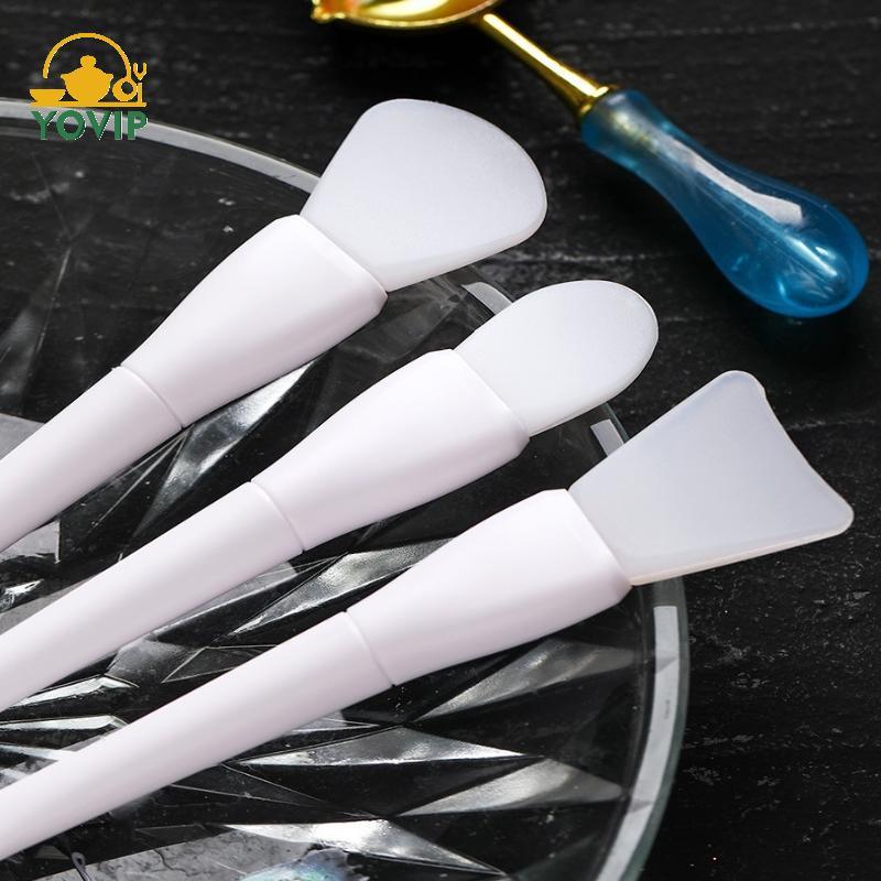 YOVIP Sáp Niêm Phong Silicon Sáp Sơn Mài Nhựa Dính Trộn Thìa Làm Sạch Bột Nhúng Niêm Phong Sáp Dụng Cụ Làm Rõ Ràng Tem VN