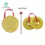 Mini Ngón Tay chũm chọe Gong Nhạc Cụ Phát Triển Di Động Nhạc Cụ Cho Vũ Điệu Trẻ Em