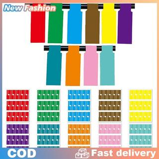 150 cái/5 Sheets Cáp nhãn dây đánh dấu mạng không thấm nước Laser Sticker thẻ