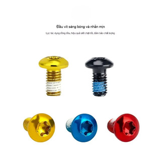 Bộ ốc đĩa phanh GIYO 12 con M5x10mm chất lượng - Ốc phanh đĩa，bằng thép，Bộ 12 con，Xe đạp leo núi
