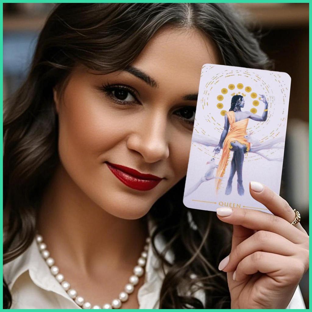 Người mới bắt đầu Tarot Cards Fortune Telling Game Hướng dẫn đọc Công cụ tâm linh để thiền chánh niệm Tương lai solekvn