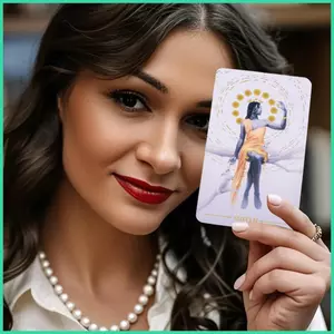 Người mới bắt đầu Tarot Cards Fortune Telling Game Hướng dẫn đọc Công cụ tâm linh để thiền chánh niệm Tương lai solekvn