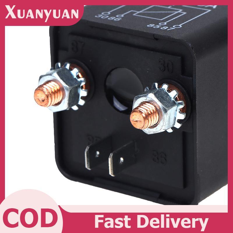 Rơle khởi động XUAN 200A 100A 12V / 24V Rơle khởi động dòng điện nặng VN