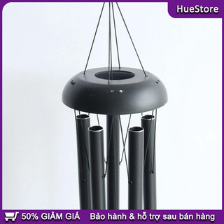 Chuông gió 6 ống kim loại lớn trang trí 66cm , Chuông Gió (Phong Thủy), Nhạc Thiền, Phong Thủy, 6 Thanh