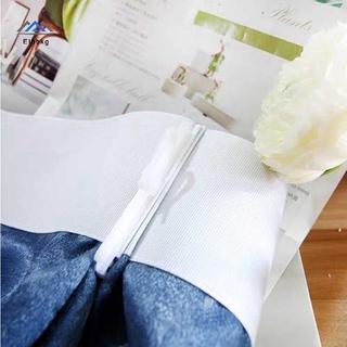 ELBBKG 10 Chiếc Rèm Treo Móc Nhẫn Cửa Sổ Nhựa Trắng Rèm Móc Cho Nhà Văn Phòng Rèm Phụ Kiện 7cm / 8.5cm Mới