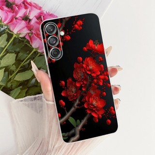 Ốp Trong Suốt Cho Samsung Galaxy M55 M55s F55 5G Ốp Lưng SM-M558B SM-M556B Ốp Silicon Mềm Hoa Phổ Biến Cho Samsung C55 Capa