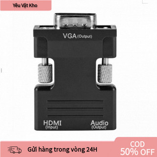 【COD】Thiết bị chuyển đổi HDMI sang VGA giải quyết hiệu quả sự không tương thích giữa các chuẩn kết nối hình ảnh.