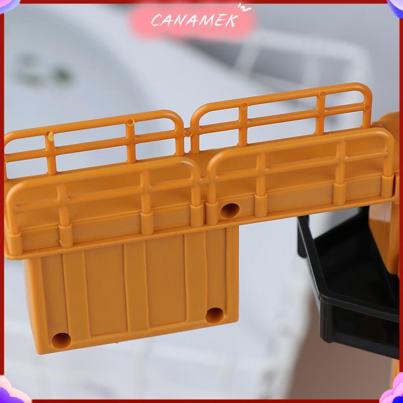 CANAMEK Cho Bé Trai Quà Tặng Kỹ Thuật Nhựa Diecast Tháp Cần Cẩu Cổ Điển Xây Dựng Mô Hình Xe Máy Xúc Máy Kéo Đồ Chơi CSF