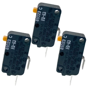 16A 125 250V 2 Pin Microswitch Thường Mở Cho Lò Vi Sóng Bền Đẹp