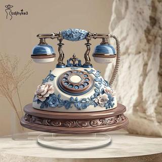 Điện thoại cổ điển Dấu hiệu Acrylic 2D Trang trí để bàn để bàn Kệ cà phê