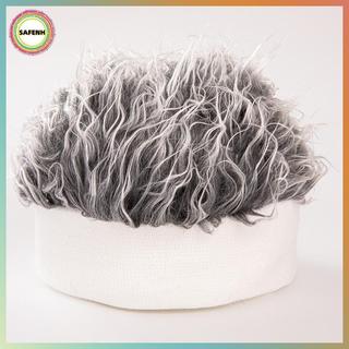 Mũ Beanie Tóc Giả Retро Hip Hop, Phù Hợp Cho Nữ Và Nam