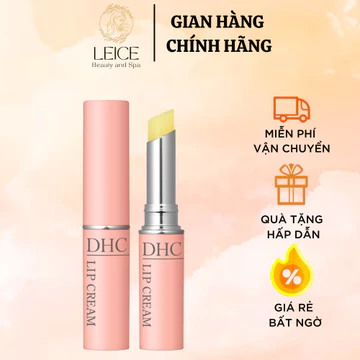 Son Dưỡng Môi DHC Lip Cream 1,5g Nhật Bản dưỡng ẩm giảm nứt nẻ môi hiệu quả leice beauty