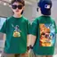 90-14 tuổi, cổ tròn, rộng, tay ngắn, đơn giản, phù hợp, bobbiboy, thiết kế