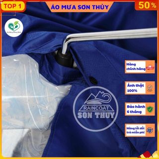 ( GIÁ XƯỞNG ) Áo mưa choàng siêu to Sơn Thủy K8 - áo mưa vải dù cỡ đại , SIZE TO