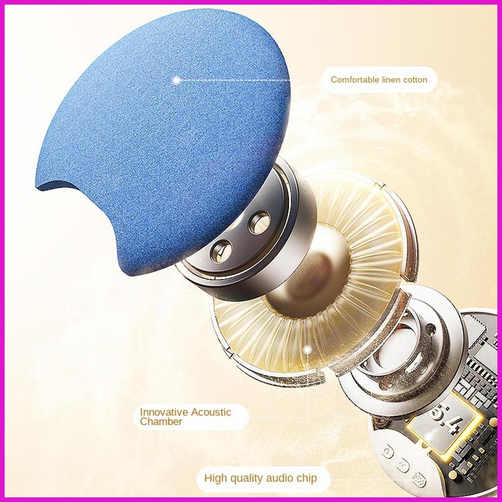 Loa Ngủ Dưới Gối Di Động Tiếng Ồn Trắng Hẹn Giờ Ngủ Flat Bone Dẫn Truyền Tai Nghe Cho Trẻ Em Bên Ngủ lyuvn