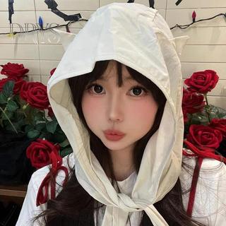 (TFT) Dây đeo tai mèo dễ thương thời trang chống nắng Mũ chống nắng khô cho nữ MỚI
