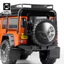 Vỏ bọc bánh xe dự phòng bằng thép không gỉ / thép cho xe theo dõi 1 / 10 RC trxs trx-4 TRX 4 bảo vệ phụ kiện xe hơi