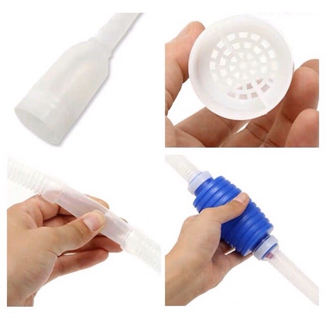 Bơm tay thay nước bể cá, sản phẩm tốt, tiện dụng