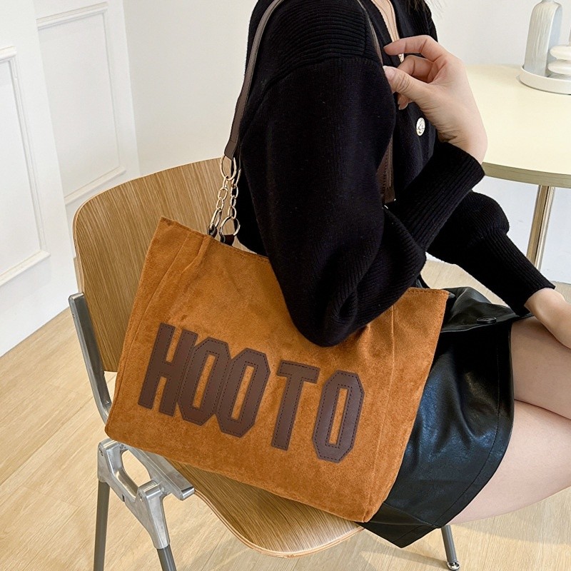 Túi Tote Có Khóa Kéo, Túi Đeo Vai Cỡ Lớn Vải Canvas Có Dây Đeo Phù Hợp Đi Làm Đi Chơi