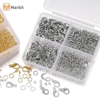 Bộ dụng cụ làm đồ trang sức 500 cái/hộp - Kẹp tôm hùm & nhẫn nhảy cho DIY dây chuyền và vòng tay